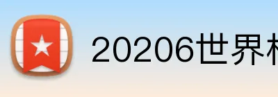 20206世界杯官方 Logo