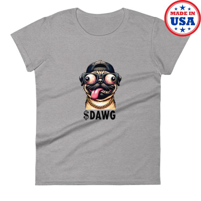 $Dawg Swag Merch $Dawg Black Logo Long Sleeve Shirt